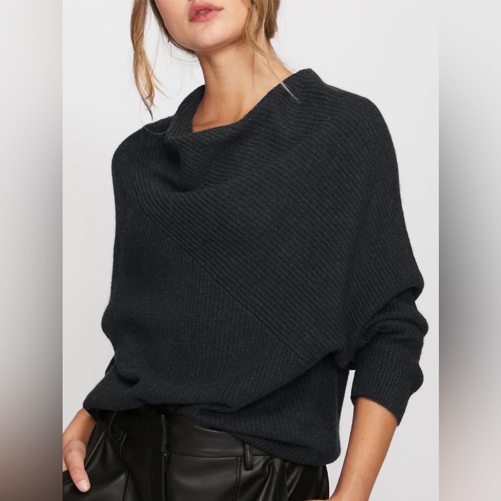 Brochu Walker The Leith Sweater, Large Dark Charcoal Melange